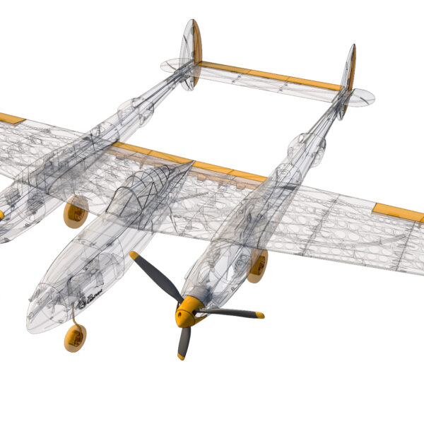 Lockheed P-38 Lightning3 – 3DLabPrint
